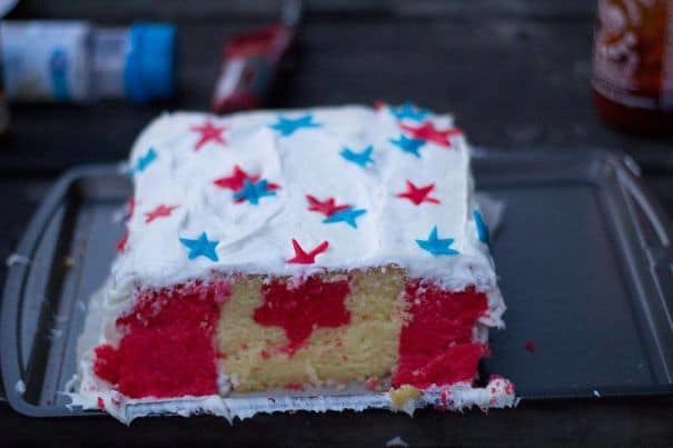 I Made A Cake For A Fourth Of July Party But, As A Canadian, I Couldn