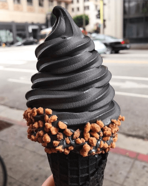 And a black sugar cone too!? Come on, people.