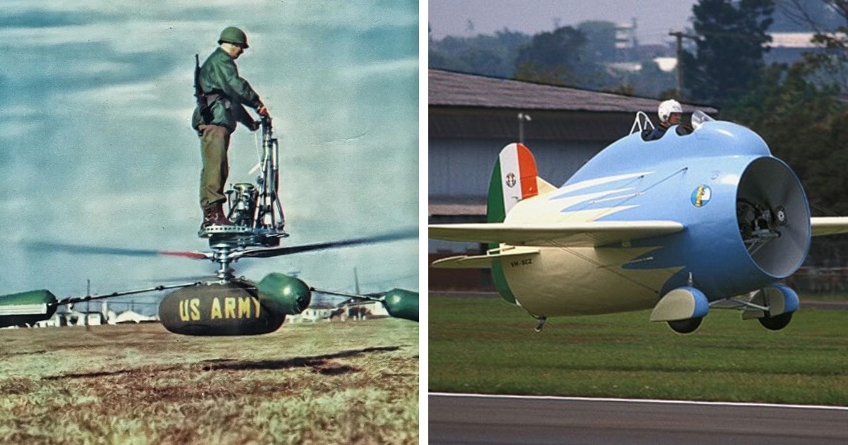 17 самых странных и необычных летательных аппаратов, которые когда-либо поднимались в воздух