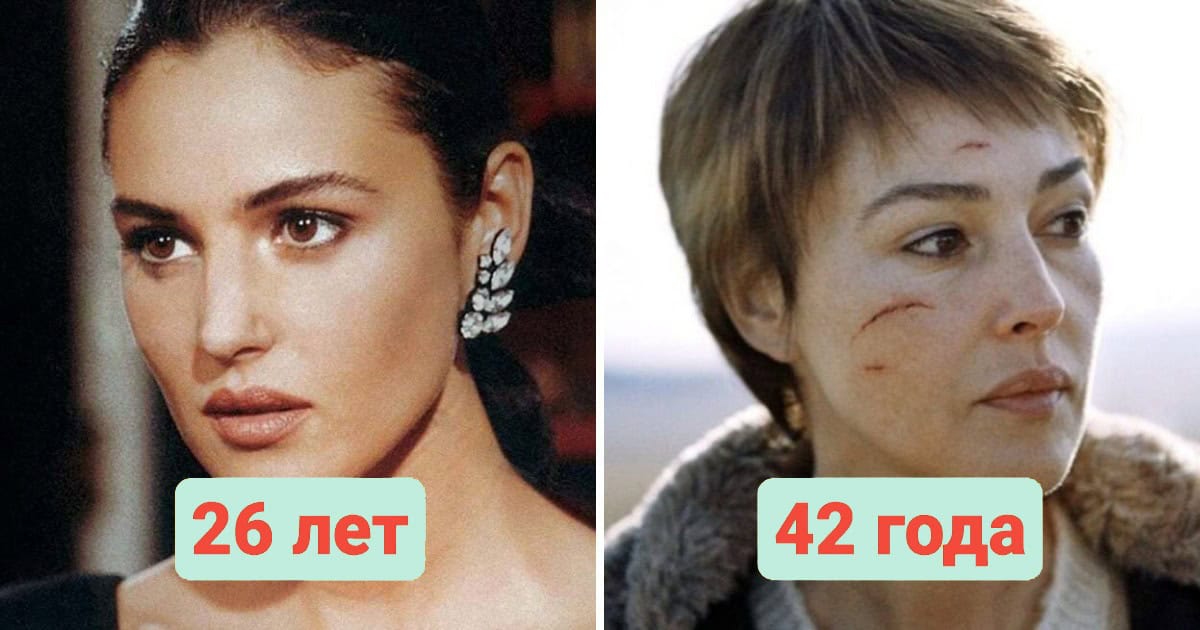 Монике Беллуччи — 62 года! Как с годами менялась актриса: 16 самых ярких образов в кино